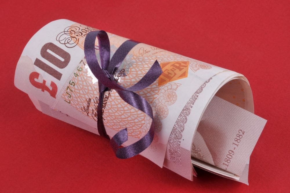 Allowable Expenses Models Are Allowed bank notes rolled in a ribbon