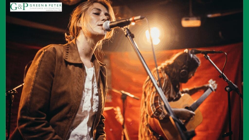 what skills do creative accountants need? image shows singers on stage